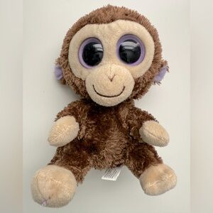 Ty Brown Plush Monkey Toy